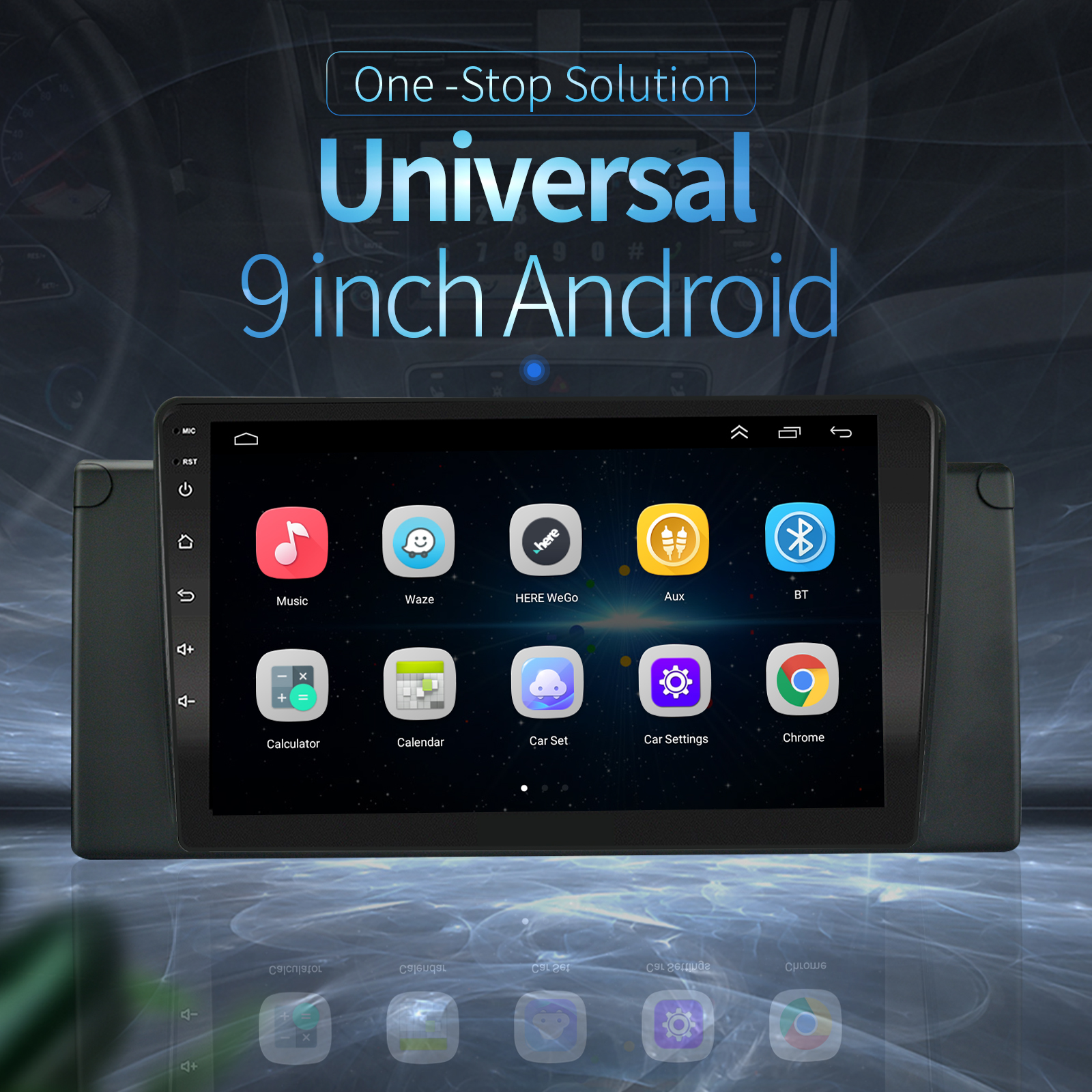 Car Audio video Carplay Navigation for BMW X5 E53 1999-2006-9inch.jpg